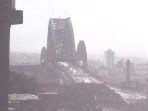 Sydney Harbour Bridge from the Apartment
