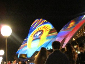 Vivid Lights on the Opera House