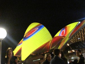 Vivid Lights on the Opera House