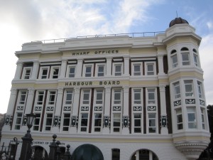 Pretty wharf-side building.