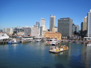 View to the right towards the city.