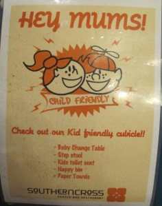 Very fancy "cubiles" in Southern Cross Bar and Restaurant.